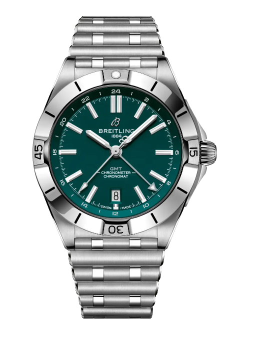 Review Breitling Chronomat Automatic GMT 40 NFL Philadelphia Eagles Edition Replica watch A32398B51L1A1